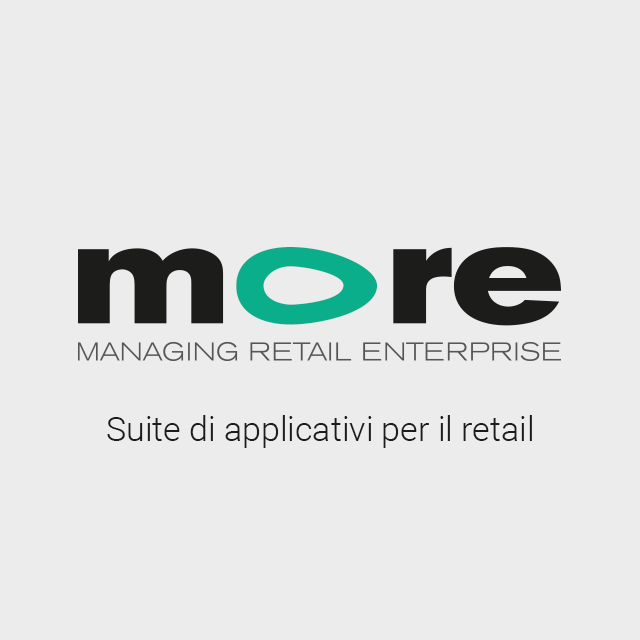 MORE: Suite di applicativi per il retail