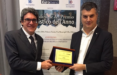 Conad vince il premio “Logistico dell’anno 2016” di Assologistica con il progetto DELIVERING